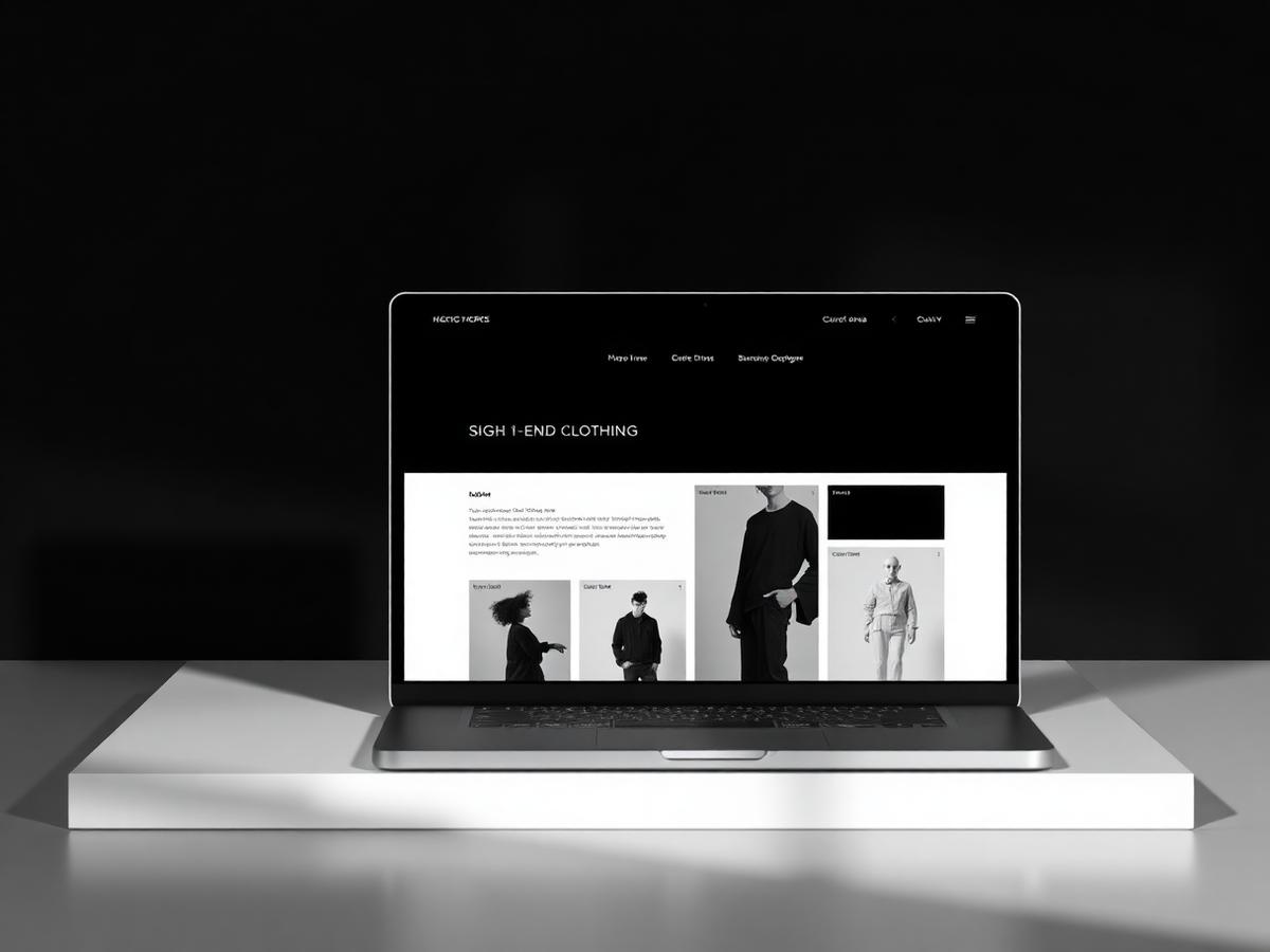 Clothing Brand Website website preview